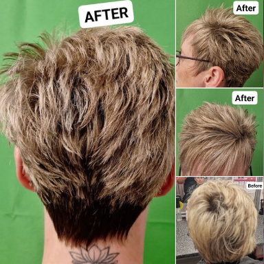 Hairstyle by Lynnaires Hair